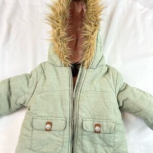 7 For All Mankind Sage Green Jacket